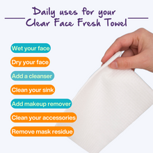 Load image into Gallery viewer, Bare Addiction 30 XL Clear Face Towels
