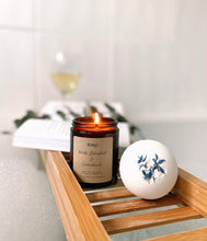 Load image into Gallery viewer, DOAP Beauty Patchouli & Bluebell Luxury Foaming Bath Bomb
