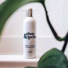 Load image into Gallery viewer, Roots & Locks TONE IT DOWN Re-balancing Blue Shampoo