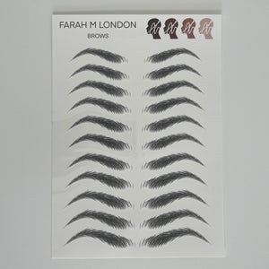 Farah M London Victoria Brows