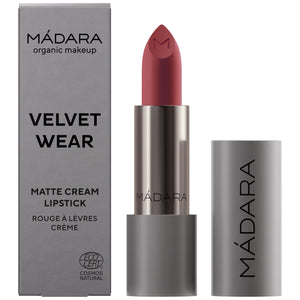 Madara VELVET WEAR Matte Cream Lipstick, #37 SASSY