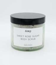 Load image into Gallery viewer, DOAP Beauty Sweet Rose Sugar Body Scrub
