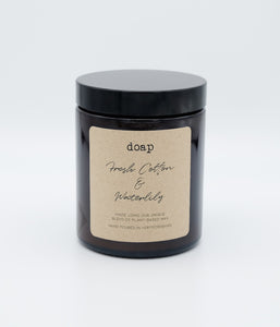 DOAP Beauty Fresh Cotton & Waterlily Candle