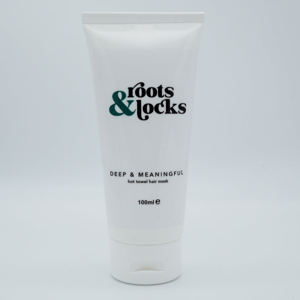 Roots & Locks DEEP & MEANINGFUL Hot Towel Hair Mask The Beauty Crew UK