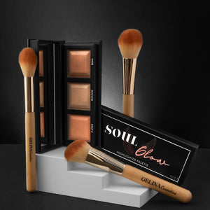 Gelina Cosmetics Soul Glow Highlighter Trio